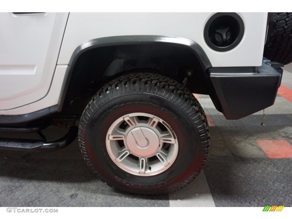 2007 H2 SUV - Birch White / Ebony Black photo #129