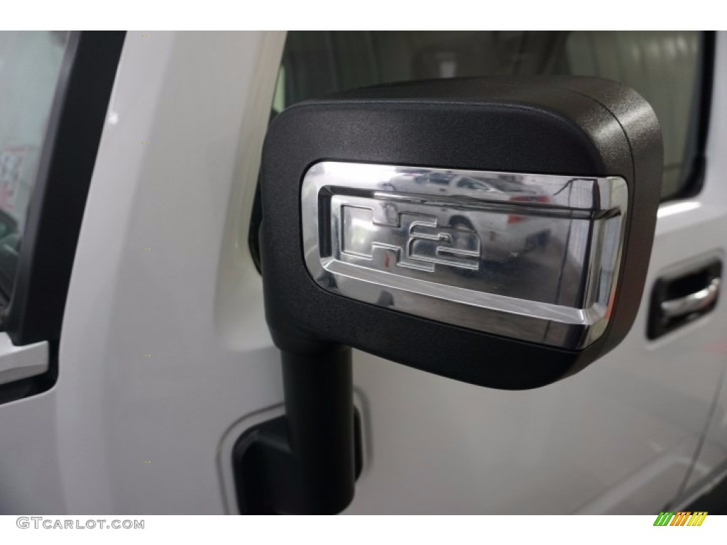 2007 H2 SUV - Birch White / Ebony Black photo #154