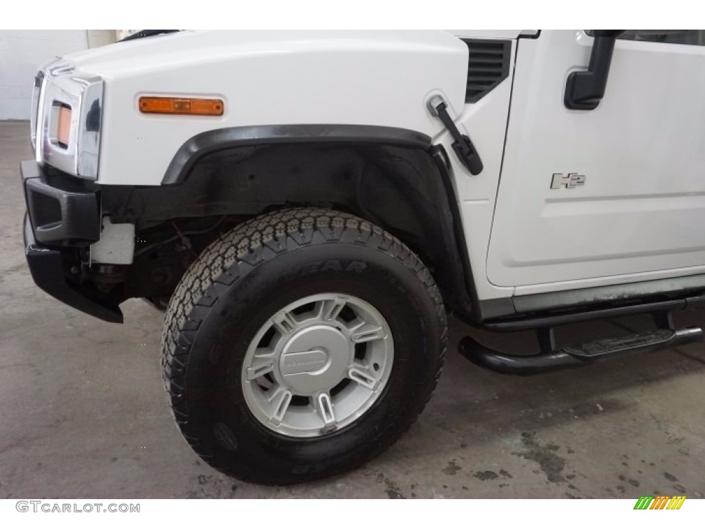 2007 H2 SUV - Birch White / Ebony Black photo #156