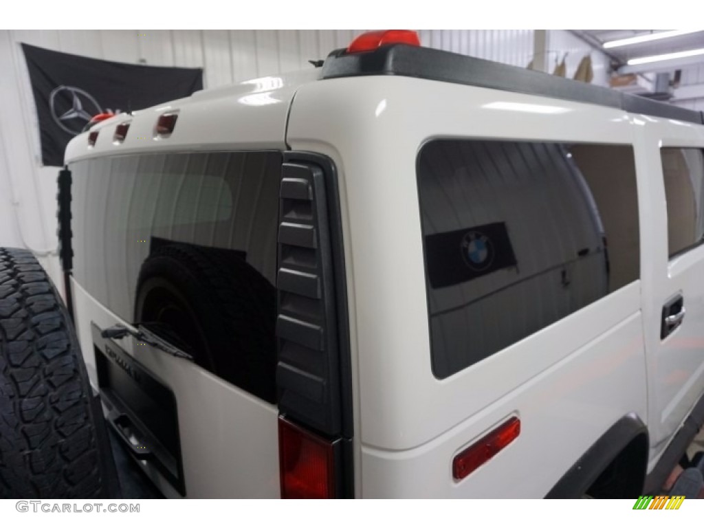 2007 H2 SUV - Birch White / Ebony Black photo #163