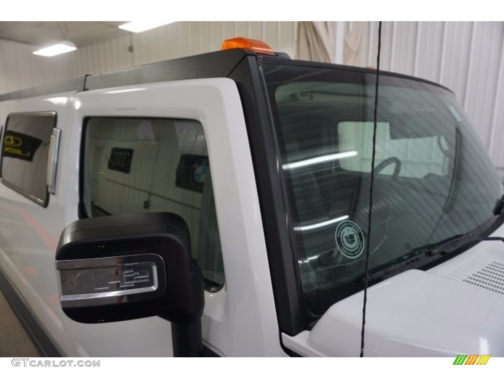 2007 H2 SUV - Birch White / Ebony Black photo #165