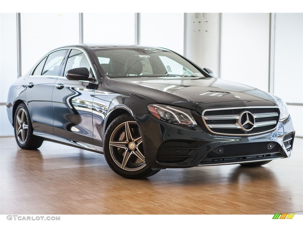 Piedmont Green Metallic 2017 Mercedes-Benz E 300 Sedan Exterior Photo #114958978