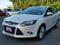 White Platinum - Focus Titanium Sedan Photo No. 3