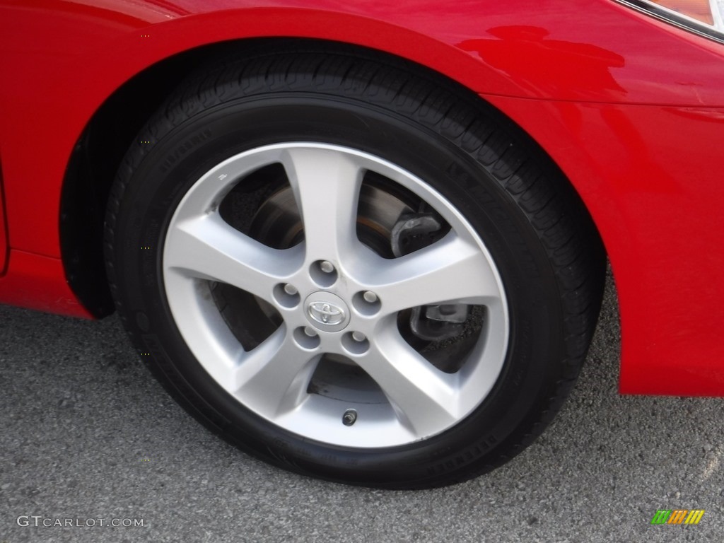 2008 Solara SLE V6 Convertible - Super Red 5 / Dark Stone photo #5