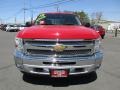 2013 Victory Red Chevrolet Silverado 1500 LT Crew Cab 4x4  photo #2