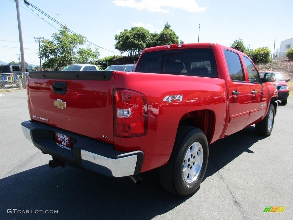 2013 Silverado 1500 LT Crew Cab 4x4 - Victory Red / Ebony photo #7