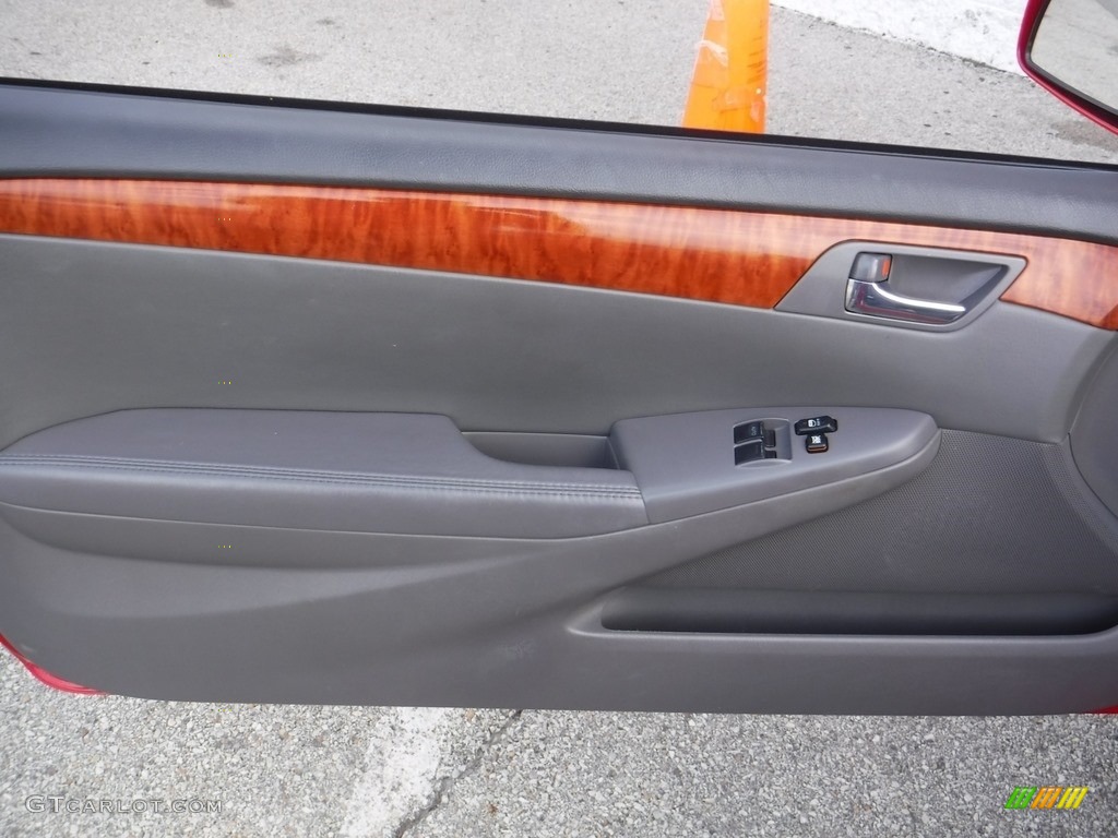 2008 Solara SLE V6 Convertible - Super Red 5 / Dark Stone photo #14