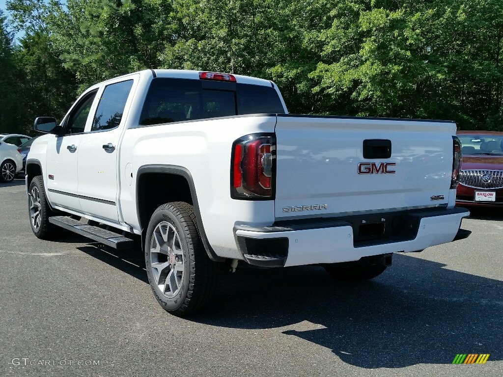 2016 Sierra 1500 SLT Crew Cab 4WD - Summit White / Jet Black photo #4