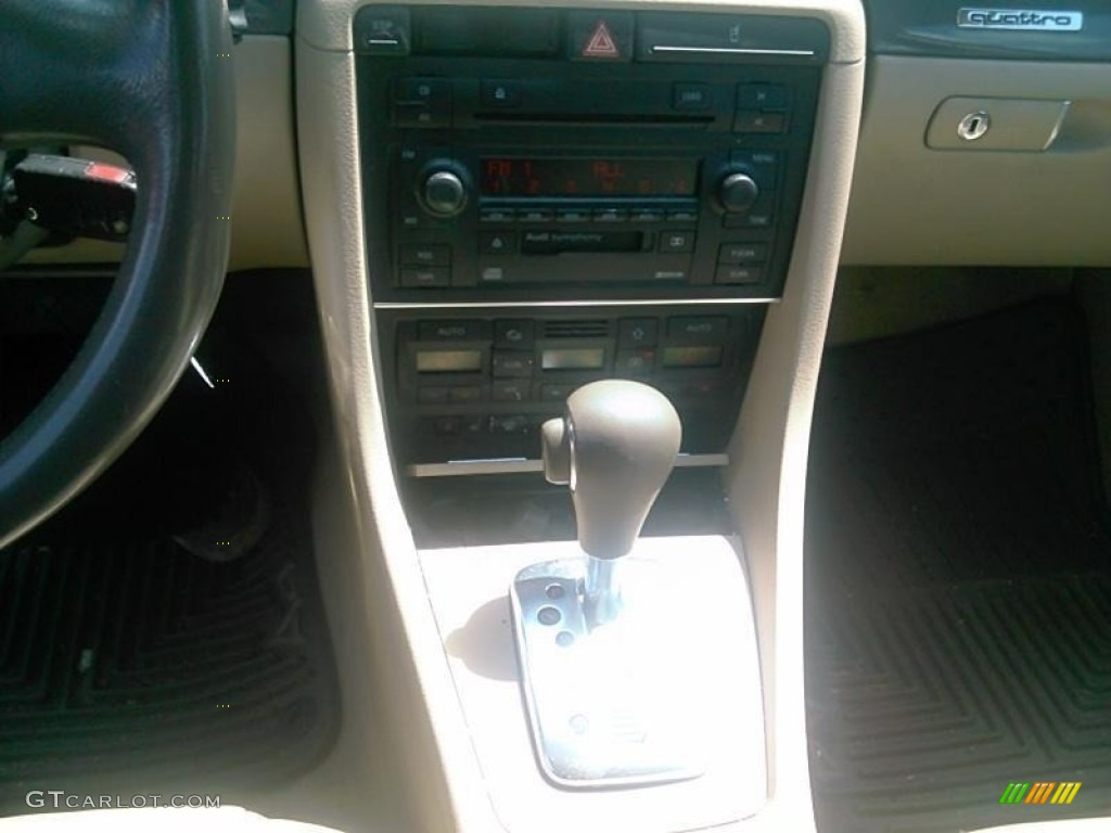 2003 A4 1.8T quattro Sedan - Polar White / Beige photo #4