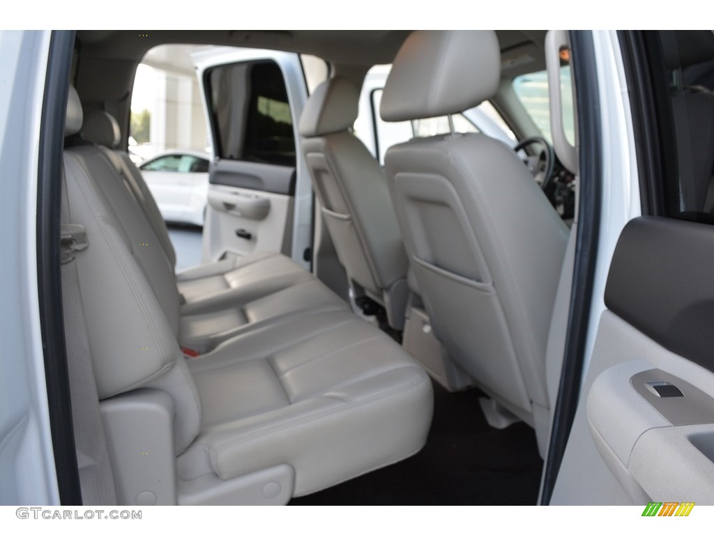 2009 Silverado 1500 LT Crew Cab 4x4 - Summit White / Light Cashmere photo #14