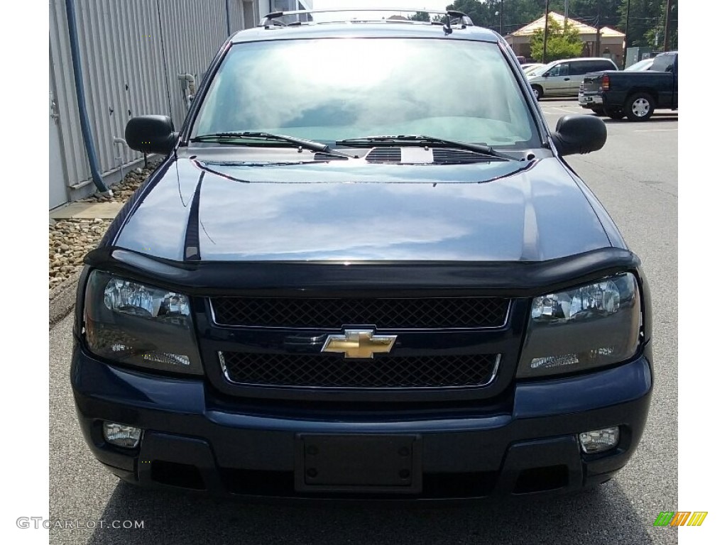 2008 TrailBlazer LT 4x4 - Imperial Blue Metallic / Light Gray photo #2