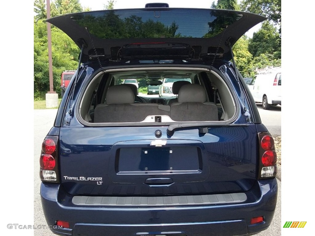 2008 TrailBlazer LT 4x4 - Imperial Blue Metallic / Light Gray photo #4