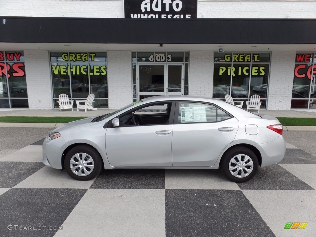 2014 Corolla L - Classic Silver Metallic / Ash photo #1