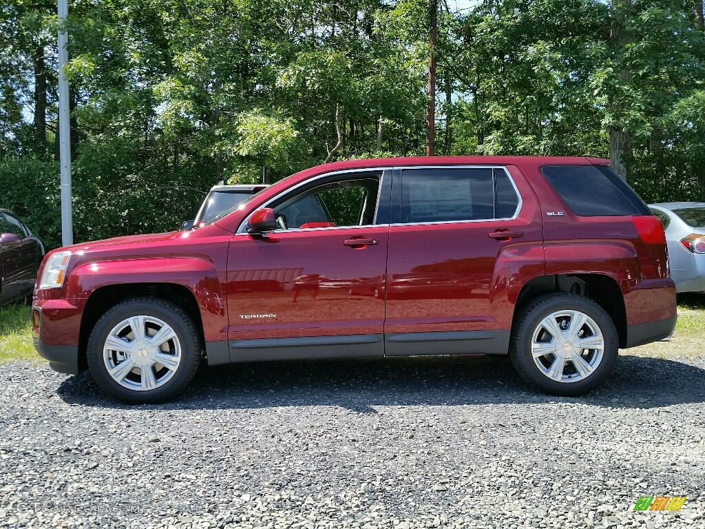 Crimson Red Tintcoat 2017 GMC Terrain SLE Exterior Photo #114967456