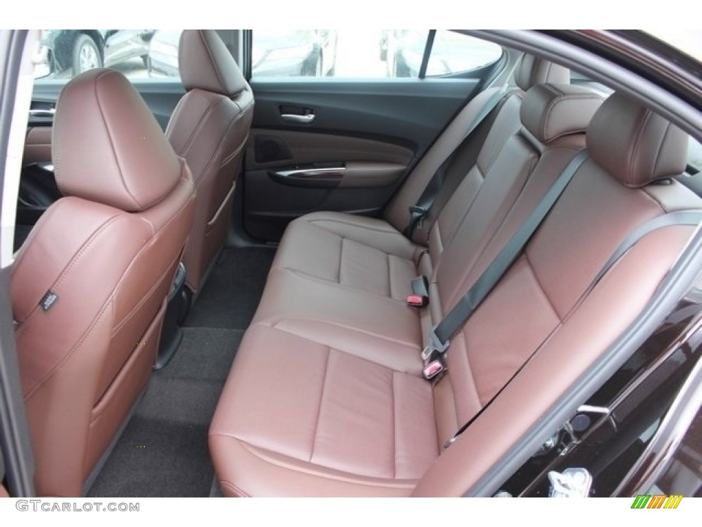 Espresso Interior 2017 Acura TLX Technology Sedan Photo #114968587