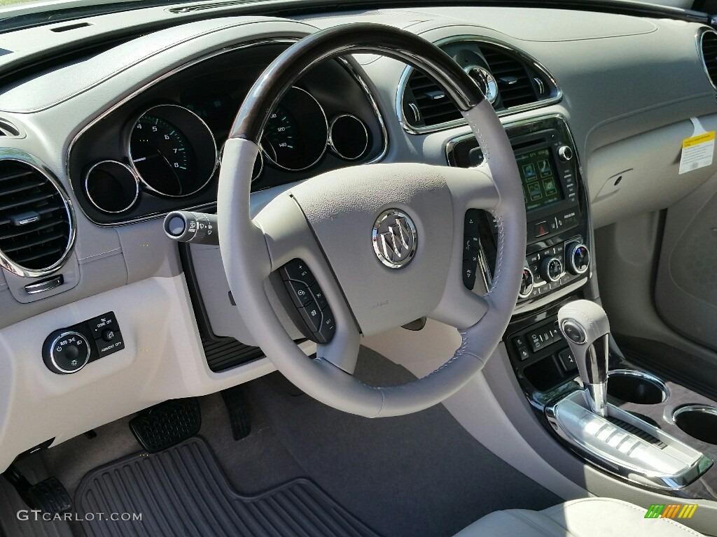 Light Titanium Interior 2017 Buick Enclave Premium AWD Photo #114969838