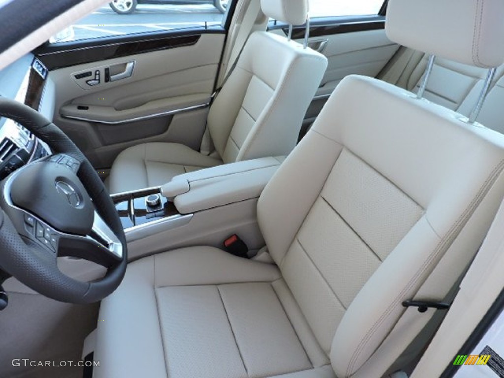 2016 E 250 Bluetec Sedan - Polar White / Silk Beige/Espresso Brown photo #13