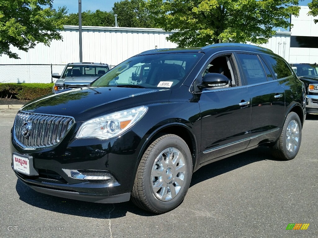 2017 Enclave Leather AWD - Ebony Twilight Metallic / Ebony/Ebony photo #1