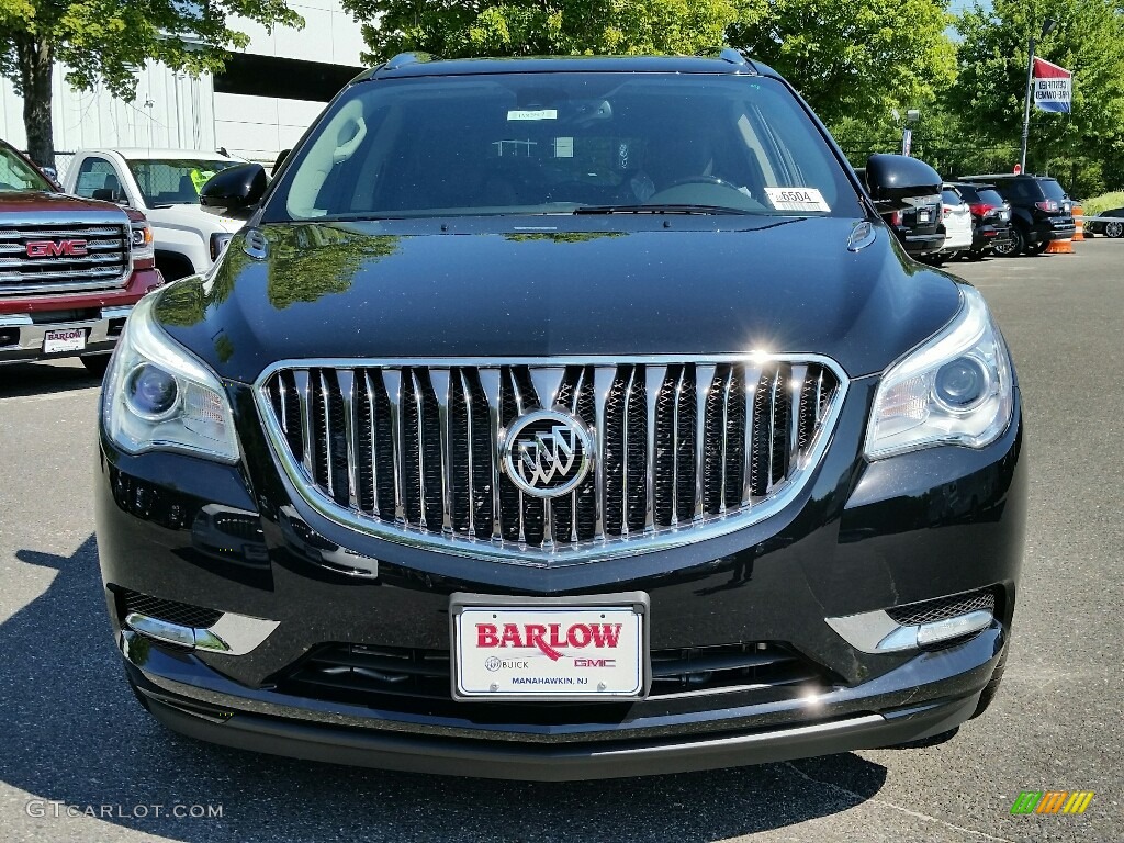 2017 Enclave Leather AWD - Ebony Twilight Metallic / Ebony/Ebony photo #2