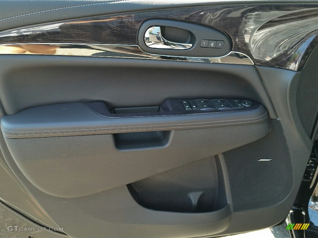 2017 Enclave Leather AWD - Ebony Twilight Metallic / Ebony/Ebony photo #6