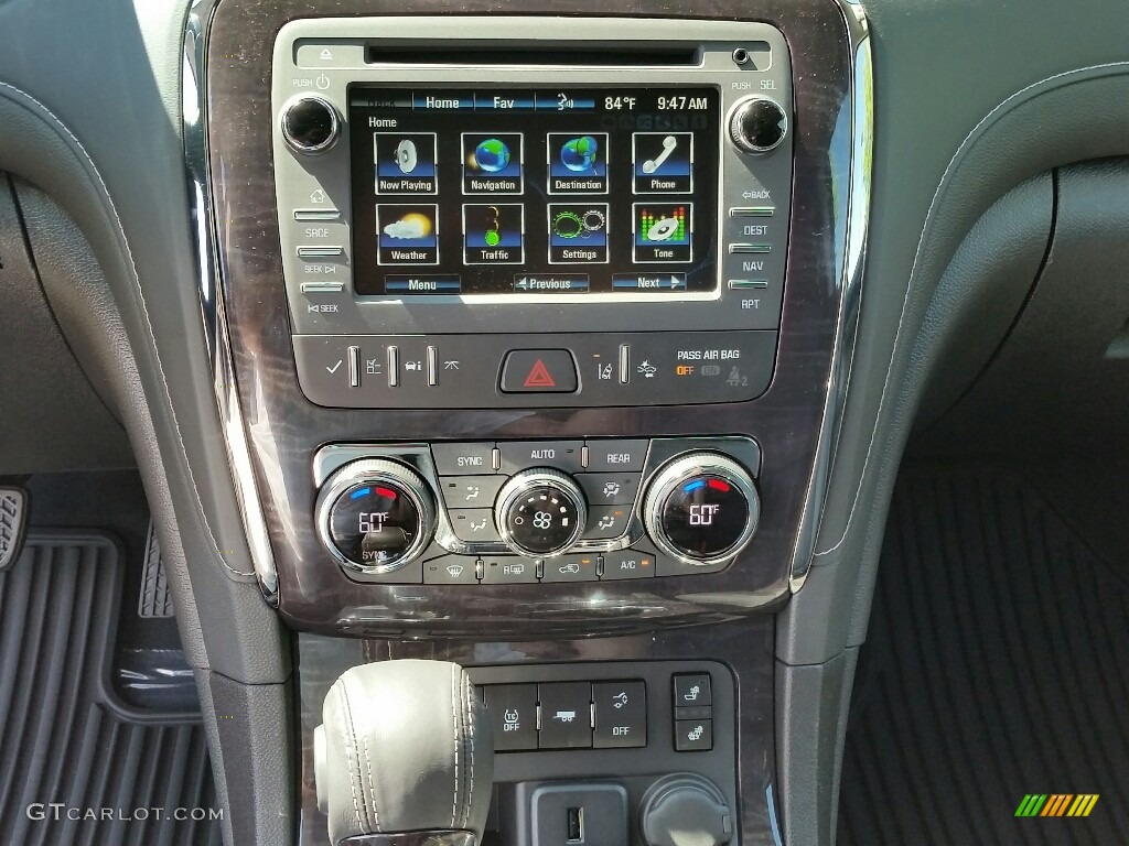 2017 Enclave Leather AWD - Ebony Twilight Metallic / Ebony/Ebony photo #8