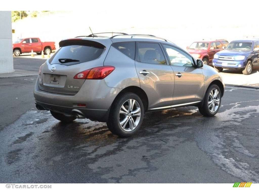 2009 Murano LE AWD - Platinum Graphite Metallic / Black photo #2