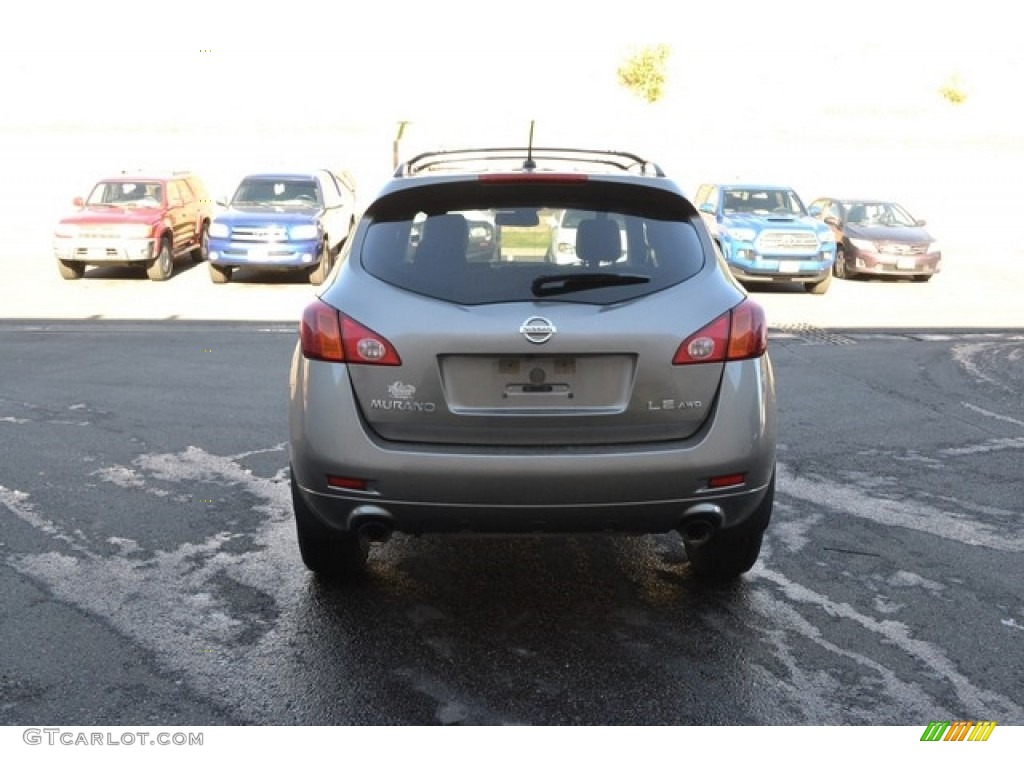 2009 Murano LE AWD - Platinum Graphite Metallic / Black photo #3