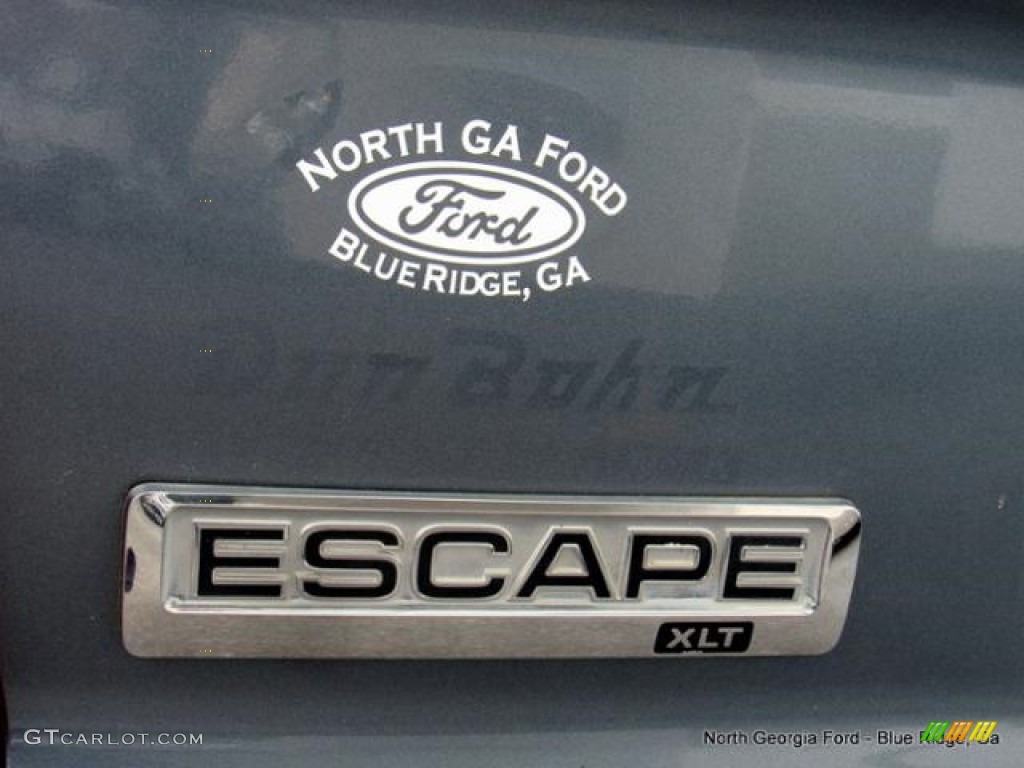 2010 Escape XLT - Steel Blue Metallic / Charcoal Black photo #37