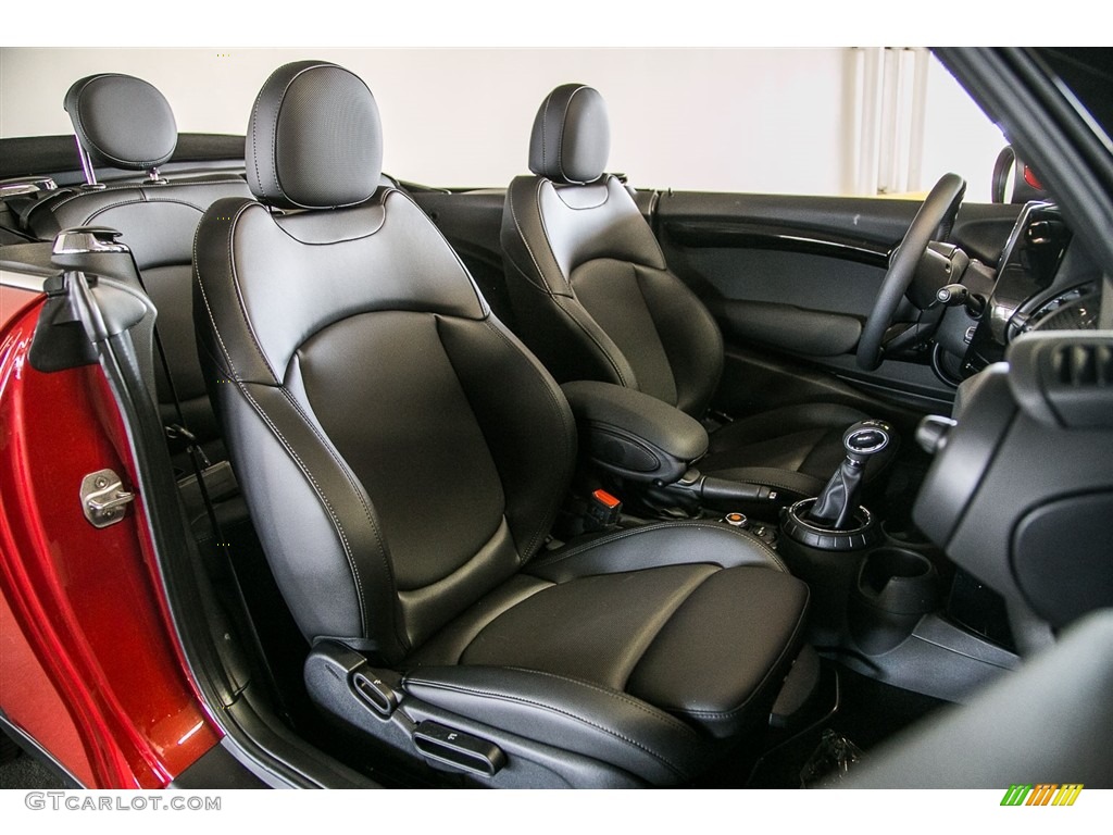 2016 Convertible Cooper S - Blazing Red Metallic / Carbon Black photo #2