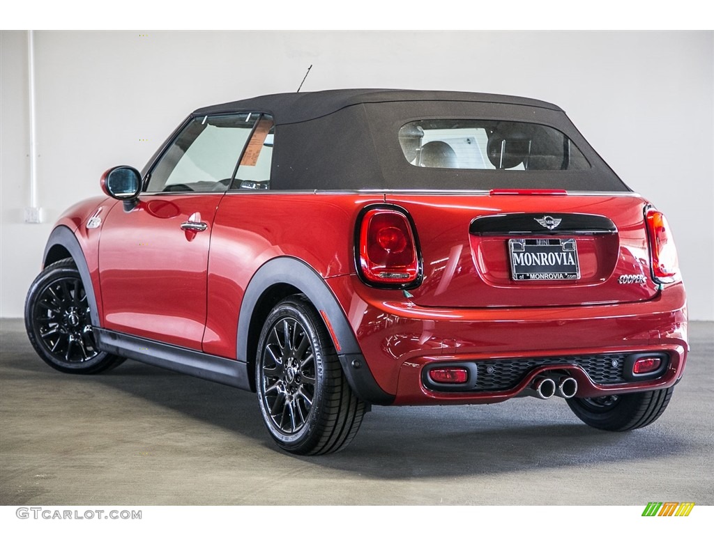 2016 Convertible Cooper S - Blazing Red Metallic / Carbon Black photo #3