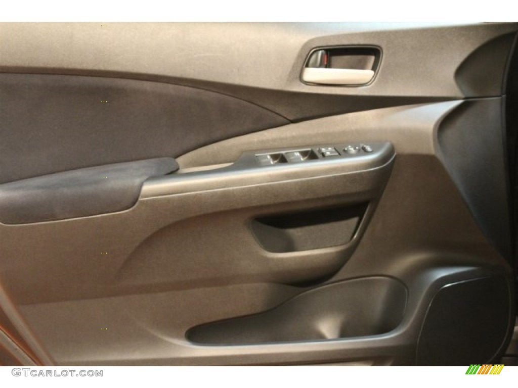 2012 CR-V EX 4WD - Crystal Black Pearl / Black photo #7