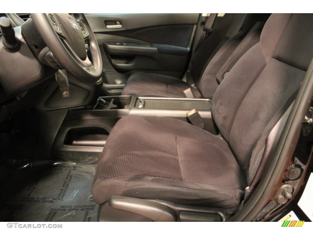 2012 CR-V EX 4WD - Crystal Black Pearl / Black photo #9