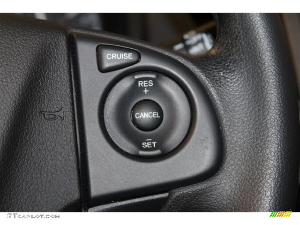 2012 CR-V EX 4WD - Crystal Black Pearl / Black photo #13