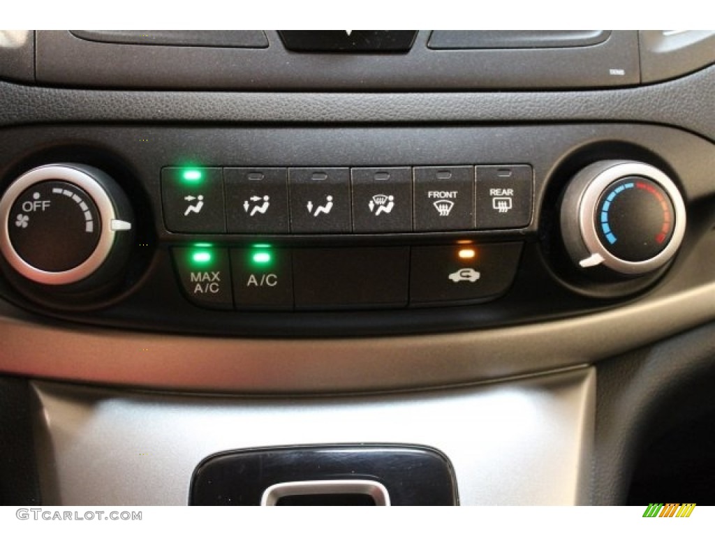 2012 CR-V EX 4WD - Crystal Black Pearl / Black photo #19