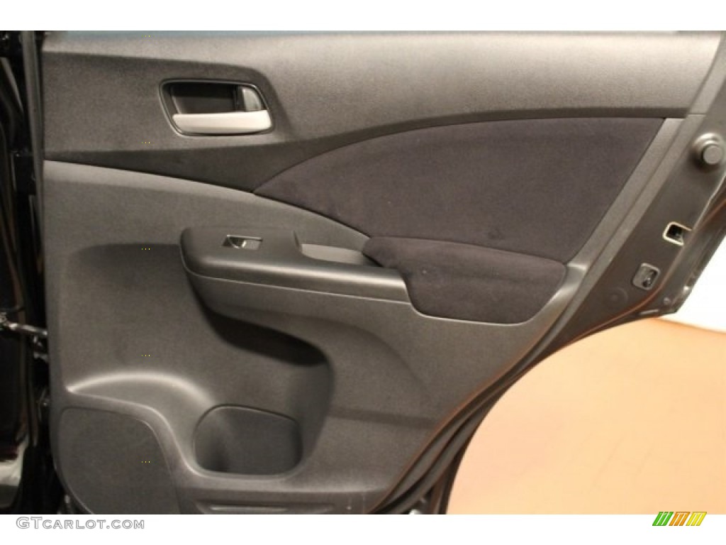 2012 CR-V EX 4WD - Crystal Black Pearl / Black photo #28