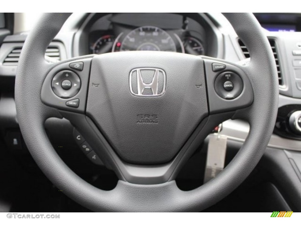 2016 Honda CR-V SE Gray Steering Wheel Photo #114975151