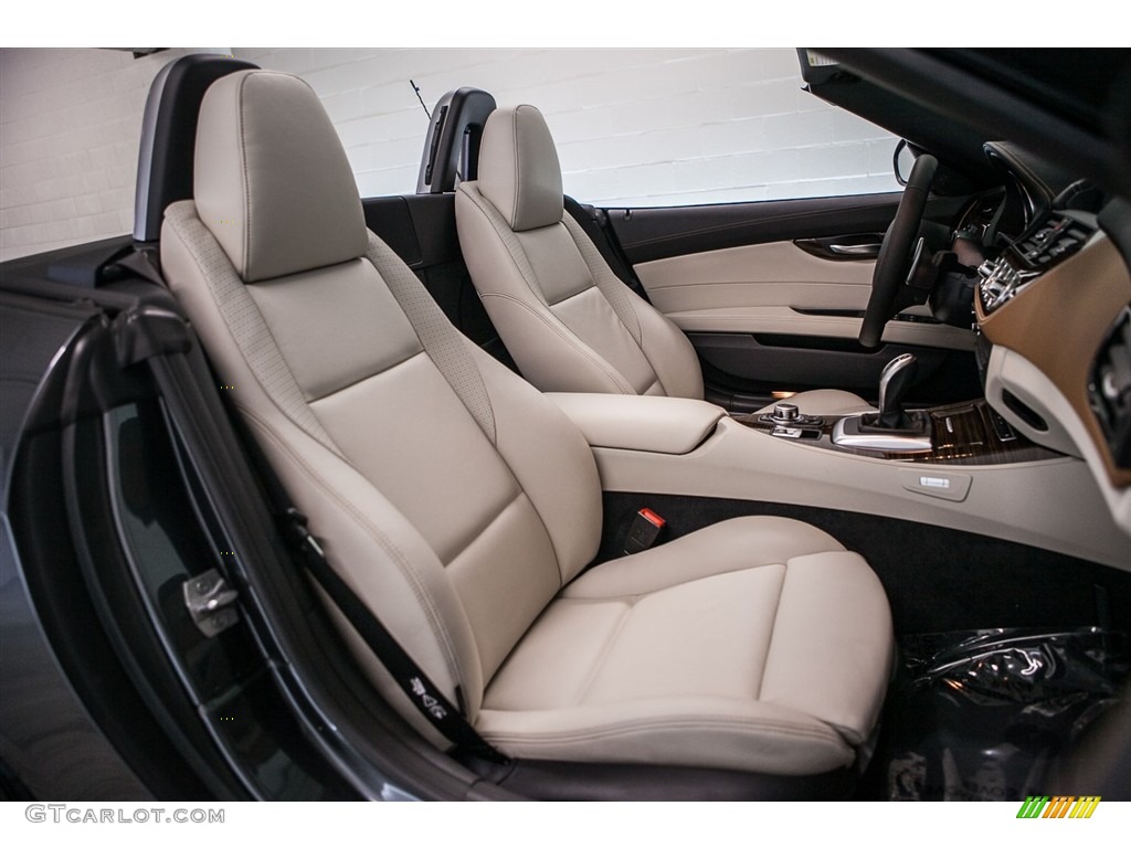 2016 Z4 sDrive35is - Mineral Grey Metallic / Ivory White/Black photo #2