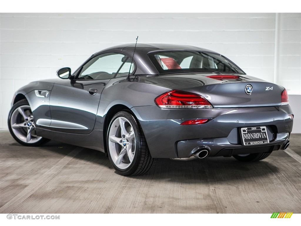 2016 Z4 sDrive35is - Mineral Grey Metallic / Ivory White/Black photo #3