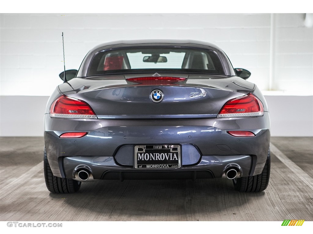 2016 Z4 sDrive35is - Mineral Grey Metallic / Ivory White/Black photo #4