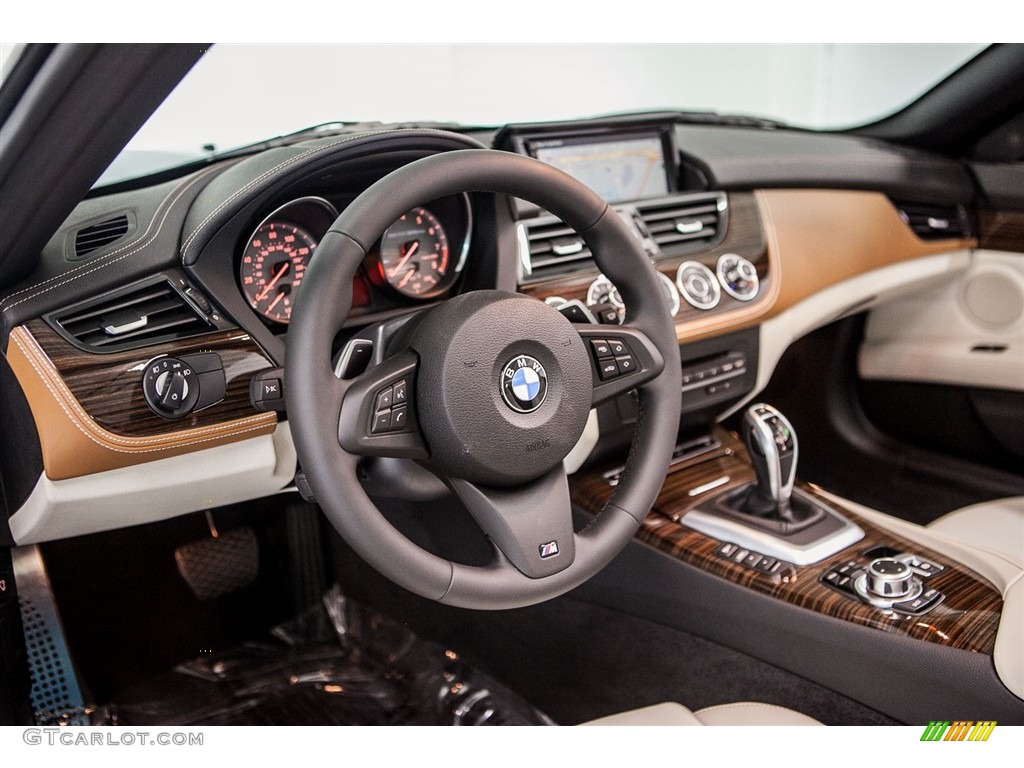 Ivory White/Black Interior 2016 BMW Z4 sDrive35is Photo #114977816