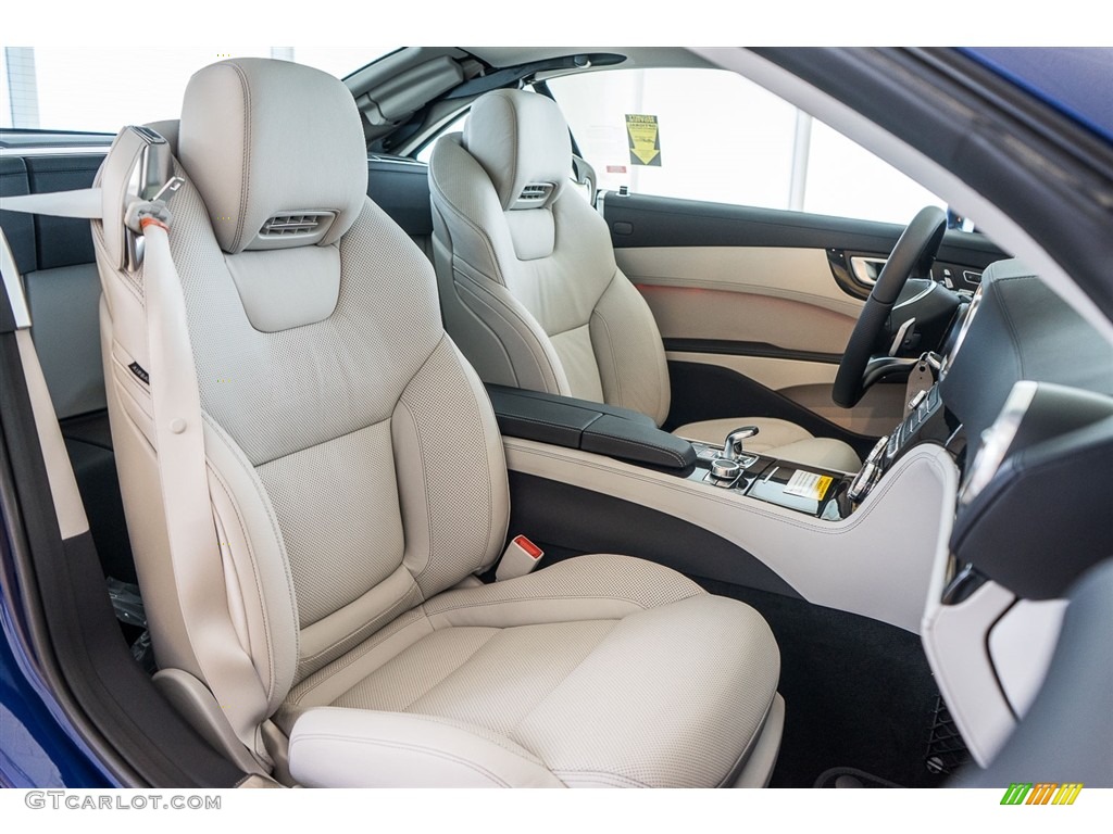 Crystal Grey/Black Interior 2017 Mercedes-Benz SL 450 Roadster Photo #114982793