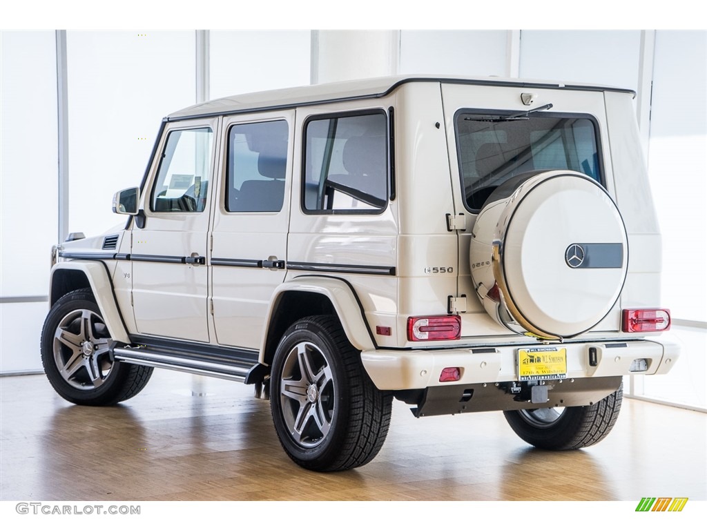 2016 G 550 - designo Mystic White Metallic / designo Porcelain photo #3