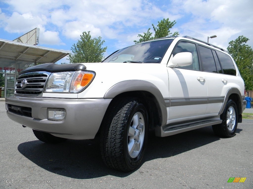 2004 Land Cruiser  - Natural White / Stone photo #6