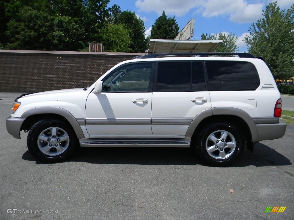 2004 Land Cruiser  - Natural White / Stone photo #7