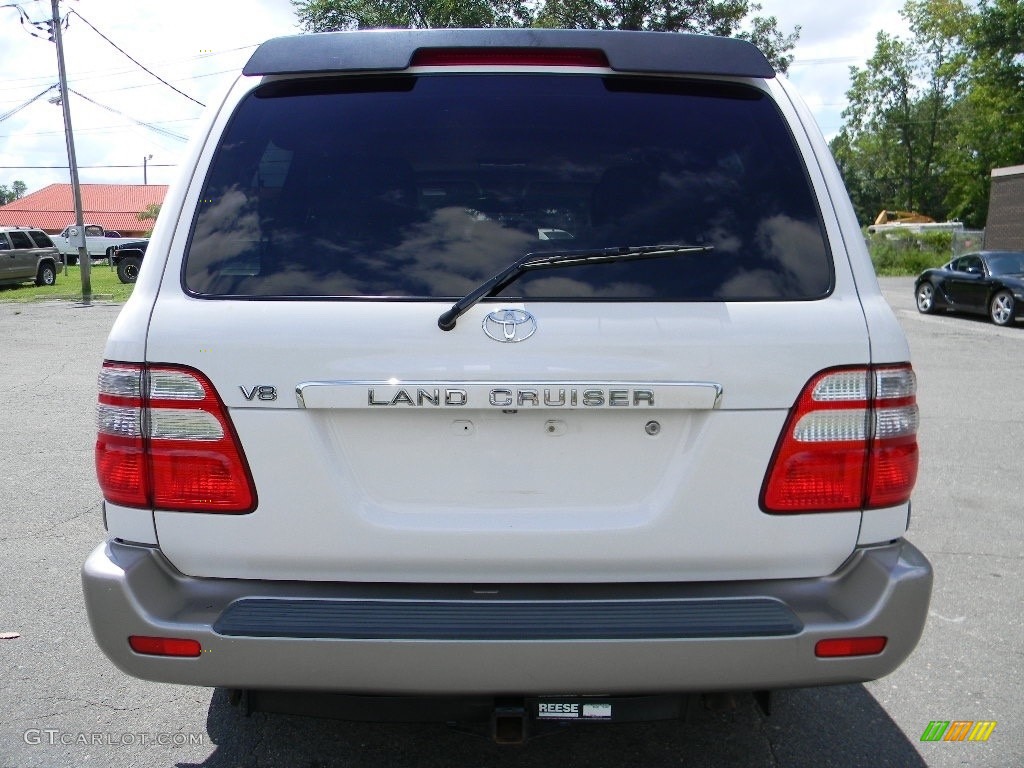 2004 Land Cruiser  - Natural White / Stone photo #9