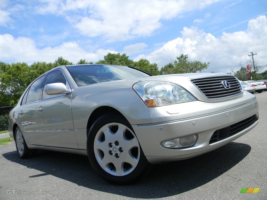 2003 LS 430 Sedan - Mystic Gold Metallic / Light Charcoal photo #2