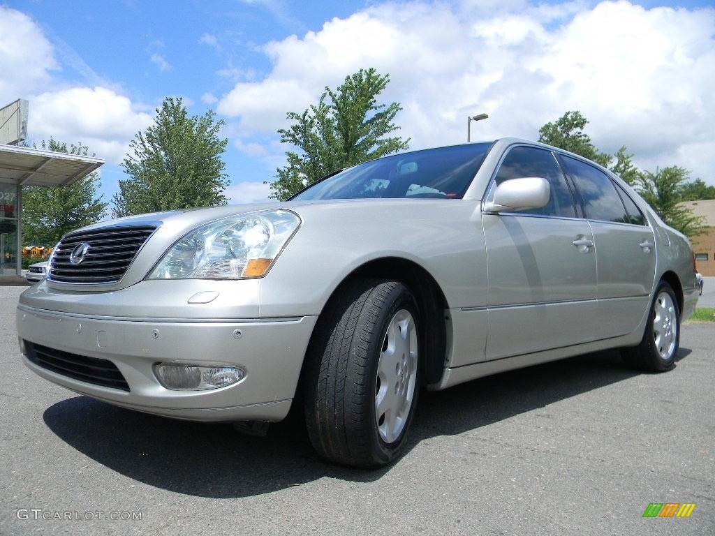 2003 LS 430 Sedan - Mystic Gold Metallic / Light Charcoal photo #6