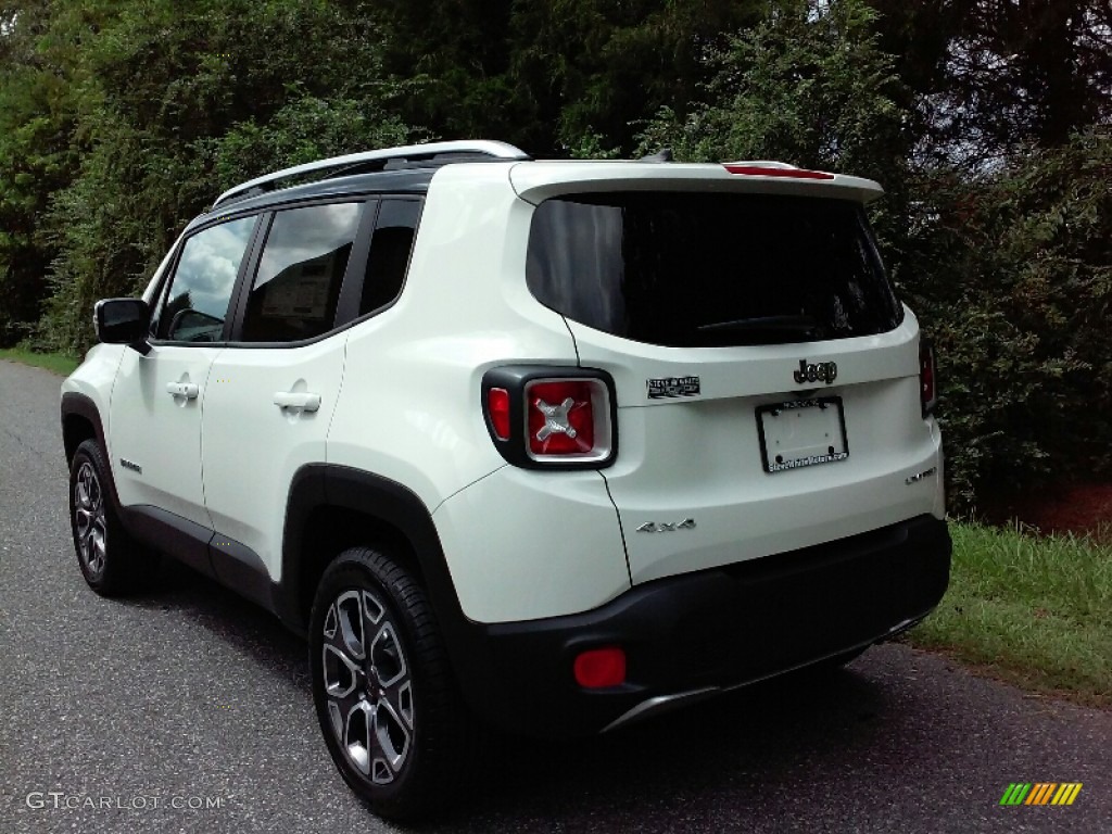 2016 Renegade Limited 4x4 - Alpine White / Black photo #10