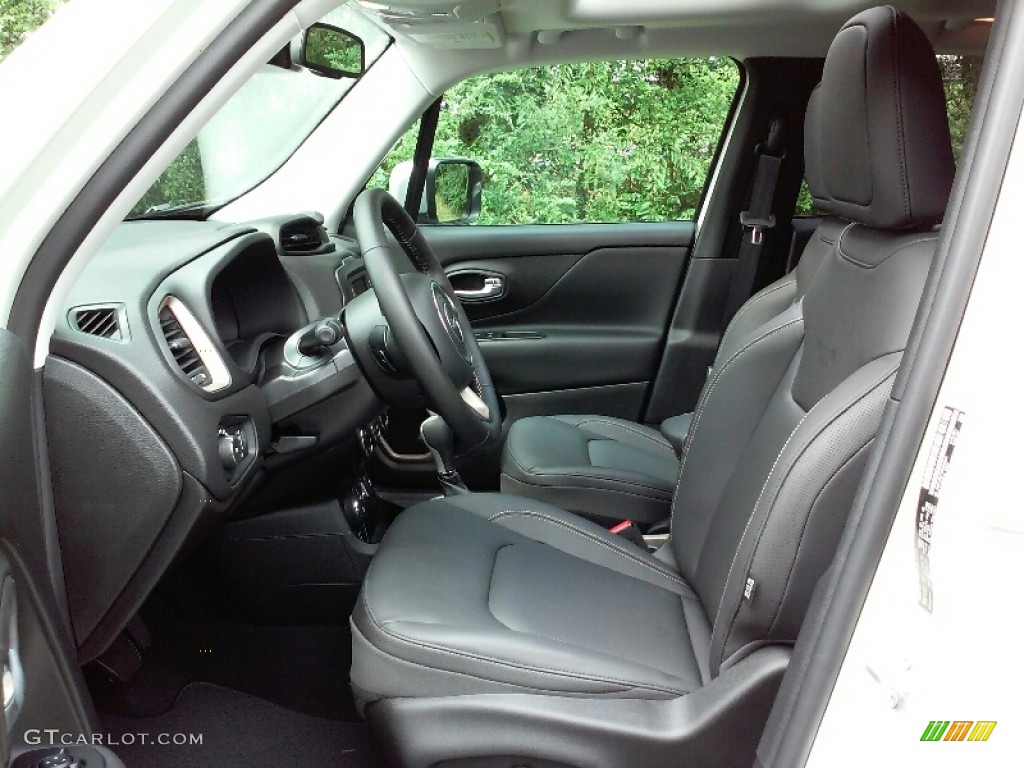 2016 Renegade Limited 4x4 - Alpine White / Black photo #29