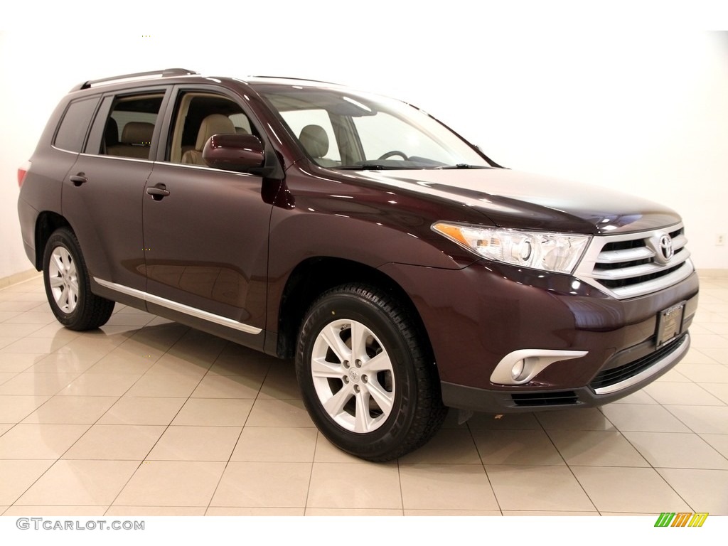 Sizzling Crimson Mica Toyota Highlander